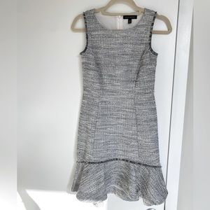 Banana Republic Tweed Sleeveless Mermaid Cut Dress